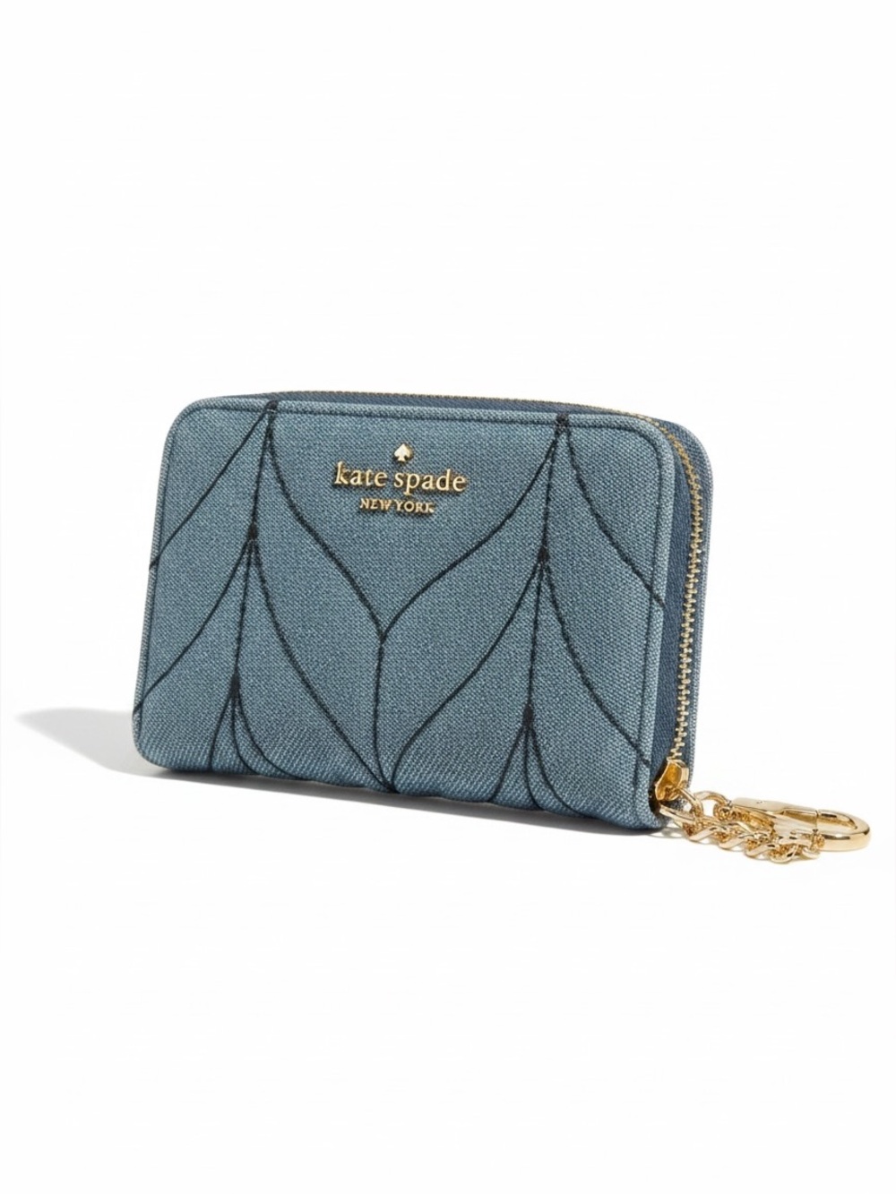 NWT KATE SPADE DENIM WALLET